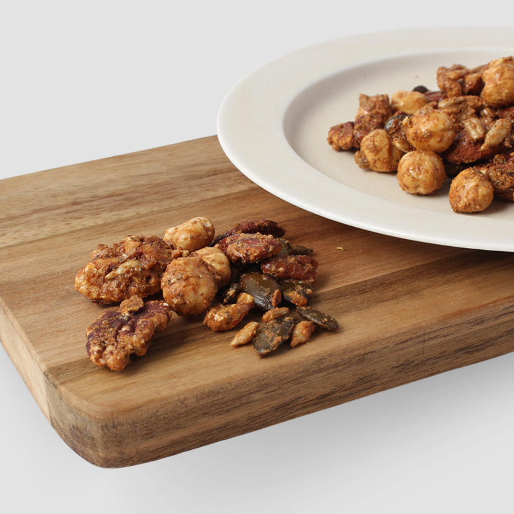 SPICED CARAMEL NUTS / 100g