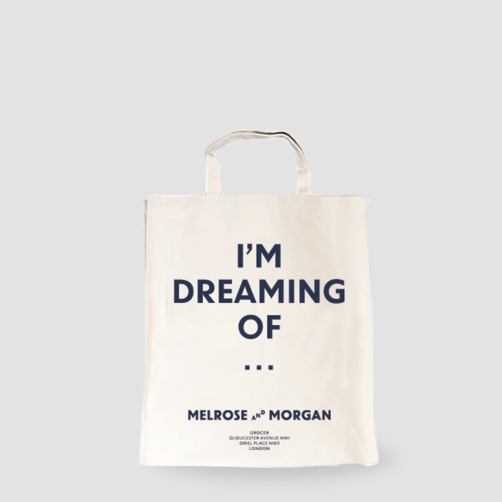 【冬季限定】TOTE BAG / BLUE［I'M DREAMING OF・・・］/ ショートハンドル