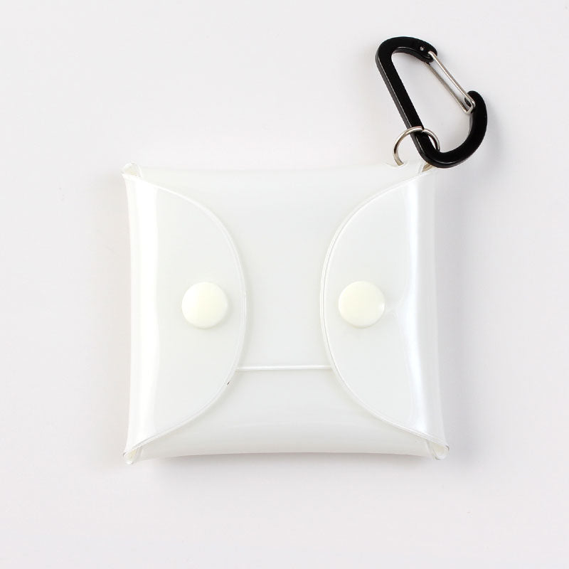 MULTI  SQUARE POUCH [ WHITE ]