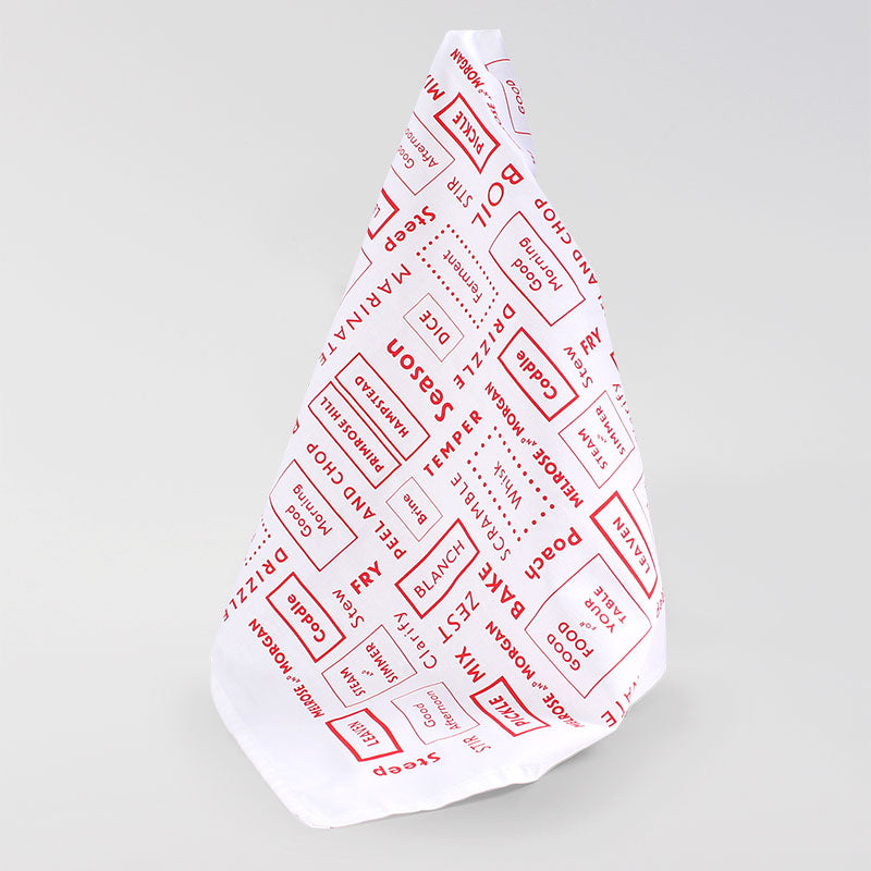 COTTON TEA TOWEL [RED]